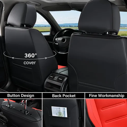 Miniatura 3 de Coverado Fundas de Asiento de Automóvil, Fundas Delanteras para Automóviles, Fundas de Asiento Delantero de Automóvil, Protector de Asiento