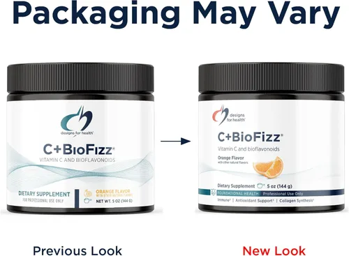 Miniatura 6 de Designs for Health C+BioFizz - Polvo de bebida con vitamina C efervescente de alta potencia con bioflavonoides, apoyo inmunológico + antioxidante