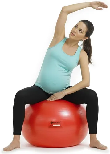 Miniatura 11 de Body Sport Slow Release Pregnancy Exercise Ball with Pump for Home & Gym - Exercise Equipment for Yoga, Pilates, Stability, Pregnancy, and Core