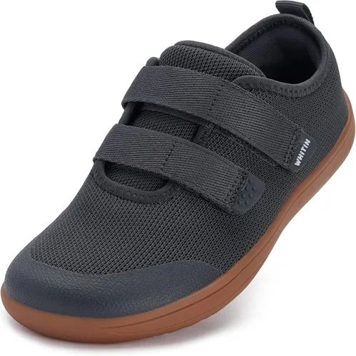 Miniatura 13 de WHITIN - Zapatos de ir descalzo anchos para niños pequeños Zapatillas minimalistas para niños/niñas Suela Zero-Drop saludable Crecer de manera