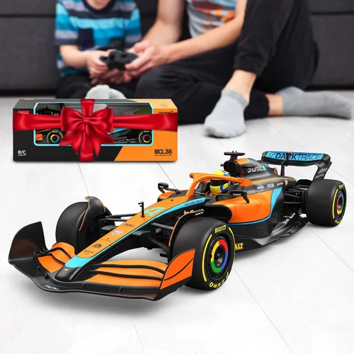 Miniatura 6 de Voltz Toys Auténtico Licenciado 1:12 McLaren F1 MCL36 Auto a Control Remoto - Serie de Coches RC de la Colección F1 para Niños y Adultos - Auto RC