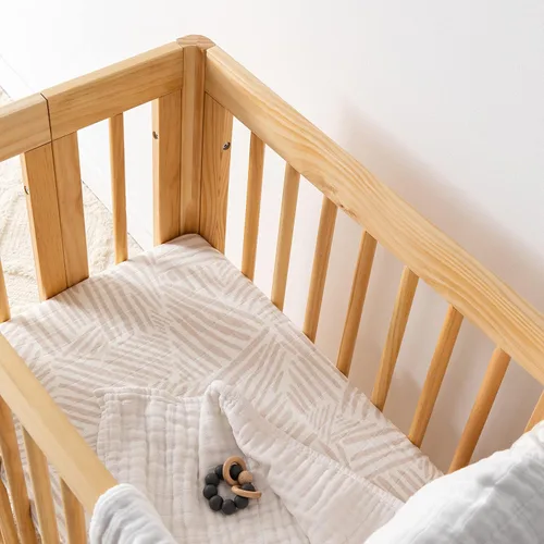 Miniatura 8 de Babyletto Sábanas de Muselina para Moisés de Bebé para Niñas y Niños - Certificadas GOTS Funda de Algodón Orgánico Transpirable - Ajustadas 360°