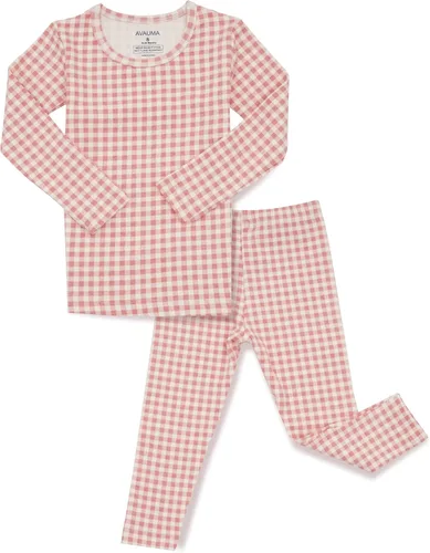 Miniatura 40 de AVAUMA Conjunto de pijama de algodón para bebés y niñas de 6 meses a 7 años