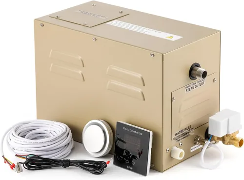 Kit generador de ducha de vapor 3KW para baño, sauna, spa, sistema de autodrenamiento, cabezal de vapor de aromaterapia, controlador impermeable