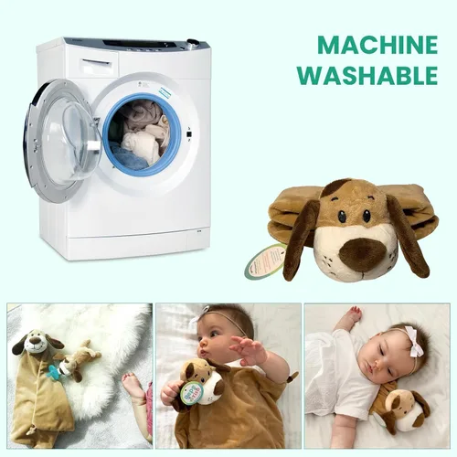 Miniatura 7 de Manta de seguridad para cachorros – Ultra suave para bebé para comodidad sensorial y apoyo para dormir – Tela transpirable, juguete para acurrucarse