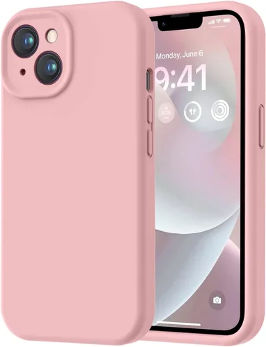 Miniatura 197 de LOVE 3000 Compatible con Funda para iPhone 15, [Cámara de Cobertura Completa de Silicona Suave] [Protección contra Caídas de 8 pies], Forro de Negro