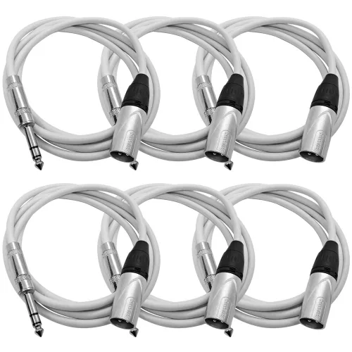 Miniatura 19 de Seismic Audio SATRXL-M2Black6 - Cable de conexión XLR macho a TRS de 2 pies, color negro