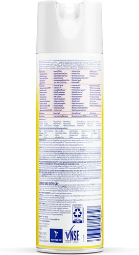 Miniatura 3 de Lysol® Spray desinfectante profesional, aroma original, 19 onzas, caja de 12