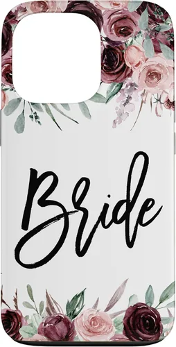 Miniatura 11 de Funda floral para iPhone 13 Bride for Future Mrs Wedding Bridal Shower