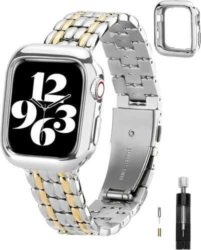 Compatible con Apple Watch Band de 1.772 pulgadas, 1.732 pulgadas, 1.654 pulgadas, 1.614 pulgadas, 1.575 pulgadas, 1.496 pulgadas, para mujer,