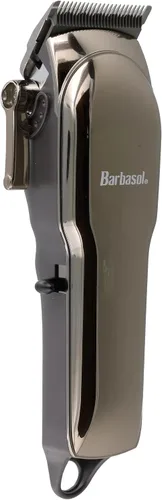 Miniatura 6 de Barbasol Cortapelos recargable, cortadora de pelo profesional y doméstica para hombres, cuchillas de cerámica de bajo calor sin óxido, 6 peines