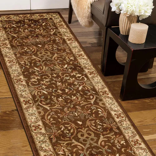 Miniatura 29 de Superior Alfombra de interior con respaldo de yute para dormitorio, sala de estar/comedor, oficina, entrada, pasillo, cocina, decoración tradicional