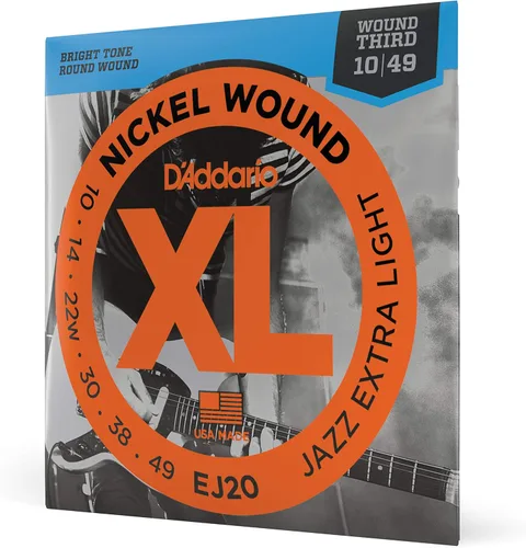Miniatura 14 de D'Addario XL EXL115-10P - Cuerdas de níquel para guitarra eléctrica de 6 cuerdas, entonación perfecta, sensación consistente, durabilidad fiable