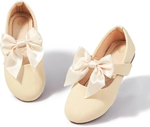 Miniatura 3 de Zoolar Zapatos de vestir Mary Jane para niña pequeña, bonitos zapatos de ballet, escuela, boda, fiesta, zapatos planos suaves y antideslizantes