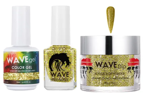 Miniatura 32 de WAVEGEL - Juego de gel de remojo, laca de uñas y polvo acrílico a juego - Colección Simplicity - #P109 Blizzard