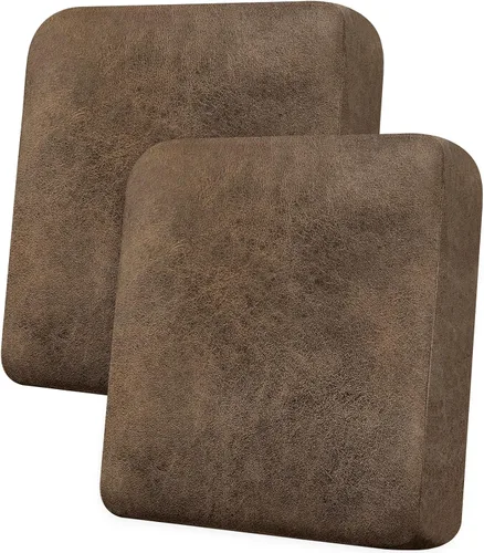 Miniatura 73 de Funda de cojín para sofá con aspecto de cuero, 1 unidad, elástica, para sala de estar, funda de cojín individual para sofá, protector de asiento