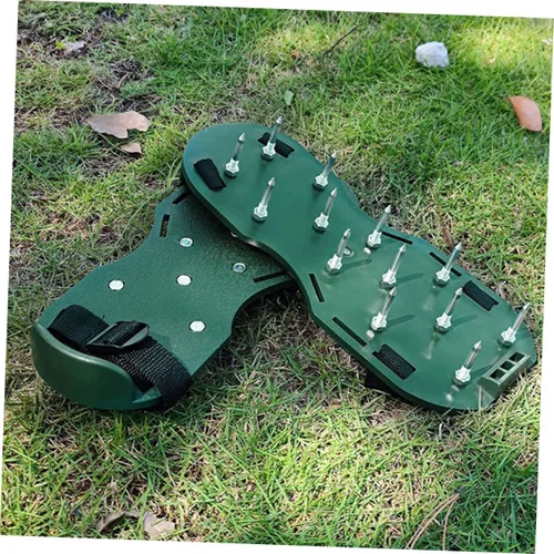 Miniatura 3 de Aireador de césped para zapatos, clavijas de repuesto de 1.77 pulgadas, estacas de metal para aireación de suelo de patio y jardín, accesorios