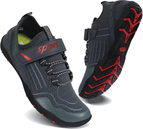 Miniatura 2 de Zapatos de agua para niños y niñas, de secado rápido, calcetines acuáticos descalzos, playa, piscina, natación, tenis deportivos ligeros para niños