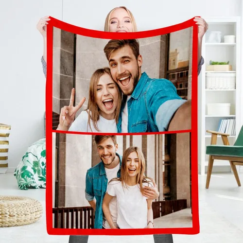 Miniatura 11 de EAQ Manta personalizada con collage de imágenes, es una manta personalizada para niños, adultos, familia, recuerdo, regalo
