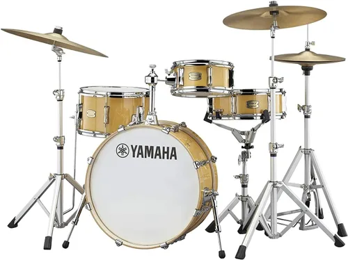 Miniatura 5 de Yamaha Stage Custom Hip One-Box - Juego de batería de 4 piezas - 20" Kick, Blanco Clásico
