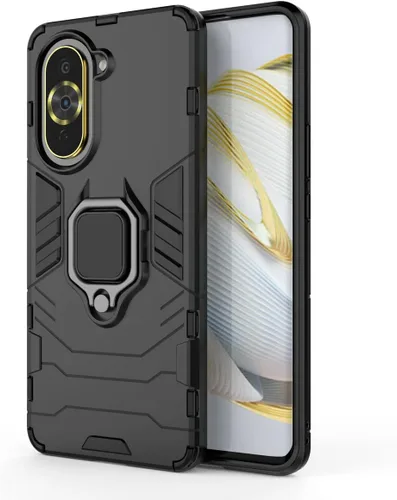 Miniatura 2 de Funda para Huawei Nova 10 Pro, soporte magnético para montaje en coche para Huawei Nova 10 Pro GLA-AL00 Case Negro