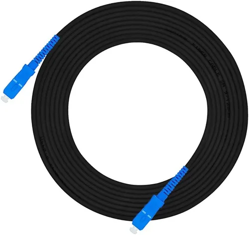 Miniatura 9 de 3M FC a FC Cable de fibra óptica blindado para exteriores Simplex 9/125 SM, Cable puente de conexión óptica 3 metros 10 pies monomodo