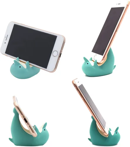 Miniatura 21 de Lindo animal dinosaurio teléfono celular titular, pequeño escritorio teléfono soporte soporte para iPhone Android Samsung Galaxy Note Aaurio