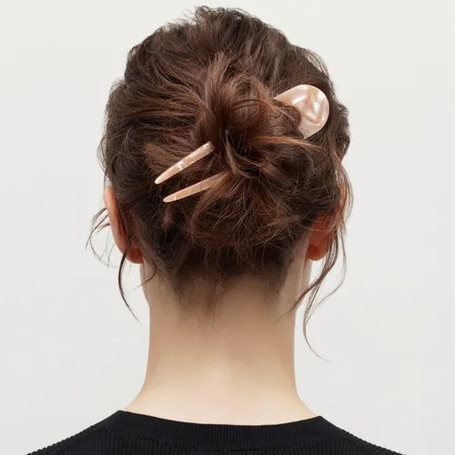 Miniatura 3 de MACHETE Horquilla de pelo francés de acetato italiano para cabello fino y grueso, accesorios de peinado para mujeres y niñas de 5 pulgadas