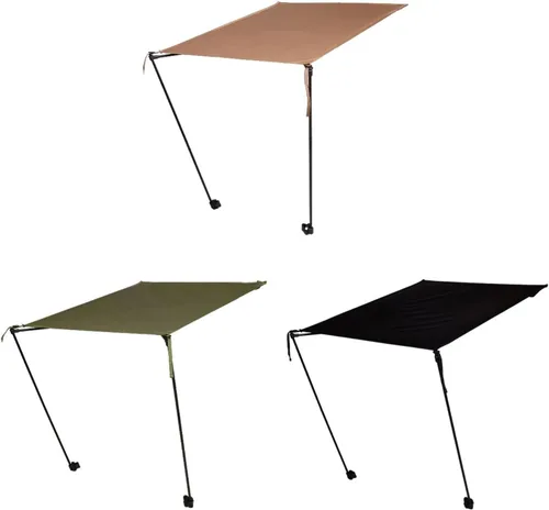 Miniatura 6 de Toldo de camping, silla de camping plegada, silla portátil, sombrillas compactas, refugios solares para camping, playa, pesca