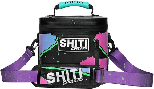 Miniatura 17 de SHITI Hieleras Enfriador para Camping, Viajes, Playa, Lonchera Suave para Alimentos, Bebidas y Hielo, Portátil, Impermeable, Bolsa Aislada de 24 El