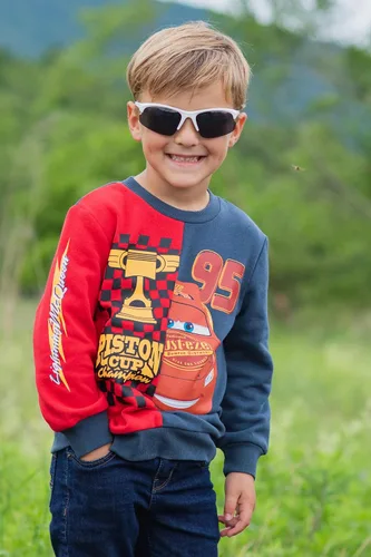 Miniatura 3 de Disney Sudadera de Mickey Mouse Pixar Cars Lightning McQueen Simba Pluto de Rey León para niños pequeños y grandes