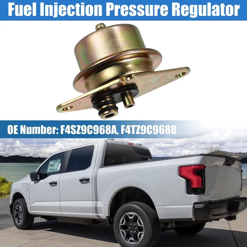 Miniatura 2 de X AUTOHAUX Regulador de presión de inyección de combustible para Ford F-150 1994-1999 para Ford F-250 1993-1999 Reemplaza F4SZ9C968A F4TZ9C968B