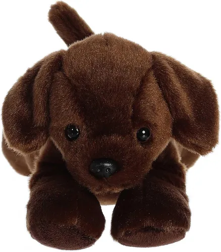 Miniatura 2 de Aurora® Adorable Mini Flopsie™ Lil' Lucky™ - Animal de peluche - Facilidad juguetona - Compañeros atemporales - Marrón 8 pulgadas