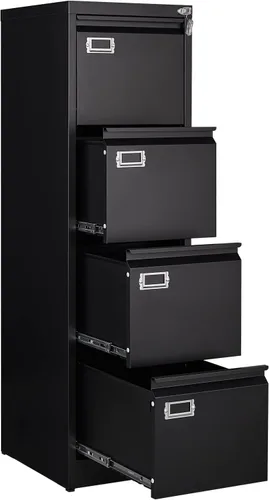 Miniatura 27 de Archivador de 2 cajones con cerradura, archivador vertical móvil para colgar carpetas tamaño A4/carta/legal, debajo del escritorio, pequeños