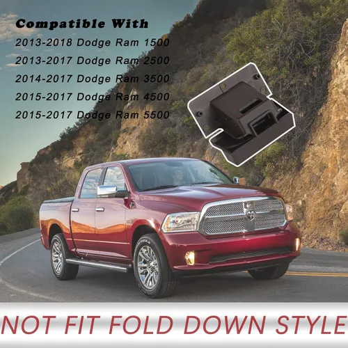 Miniatura 3 de TQPONLY Pestillo para reposabrazos de consola central compatible con Dodge Ram 2013-2018 1500 2500 3500 4500 5500 accesorios que sustituye a