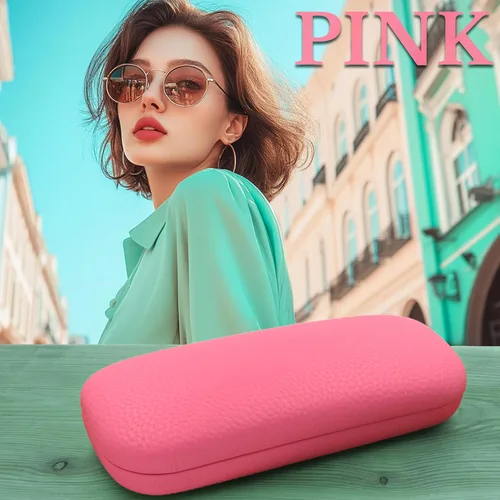 Miniatura 2 de MyEyeglassCase Estuche rígido para lentes de mujer Estuche protector de carcasa dura con bolsa y paño