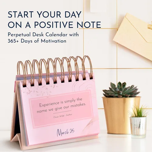 Miniatura 3 de RYVE Calendario Motivacional - Calendario de Hojas Diarias con Frases Inspiradoras - Regalos Motivacionales y Regalos Inspiradores para Mujeres