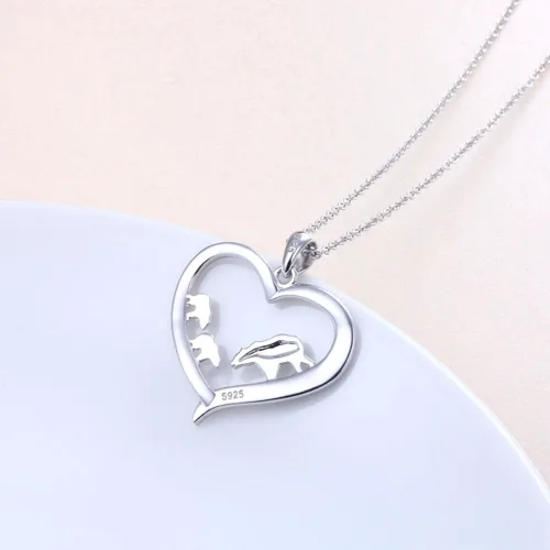 Miniatura 10 de Collar de plata esterlina para mamá, regalo para el día de la madre, dije o brazalete para mamá