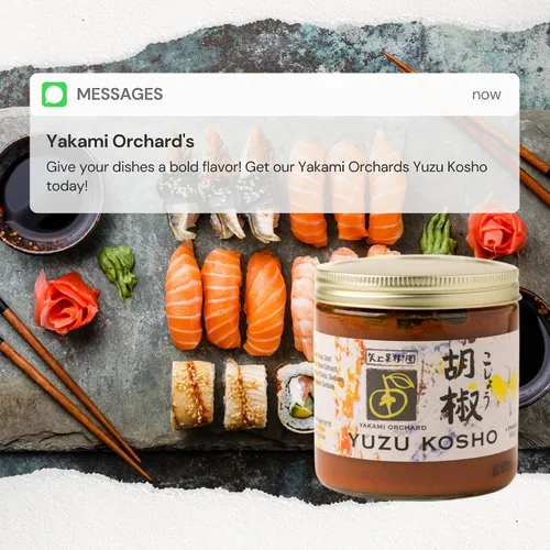 Miniatura 7 de Yakami Orchards Yuzu Kosho, chile rojo y pasta de cítricos (17 onzas, 1 paquete)