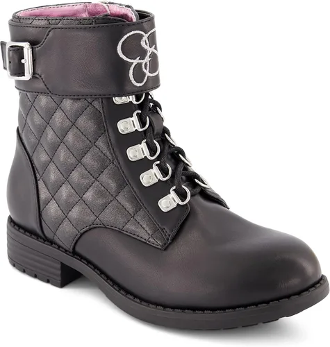 Miniatura 8 de Jessica Simpson Botas de moto para niñas, botas negras, botas negras de cuero para niñas