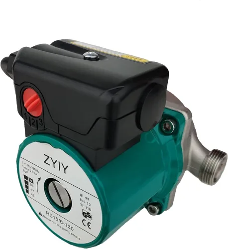 Miniatura 2 de Recirculador de bomba de presión de agua caliente de 3 velocidades de acero inoxidable de 115 V para el hogar, calentador solar/grifo/caldera/ducha