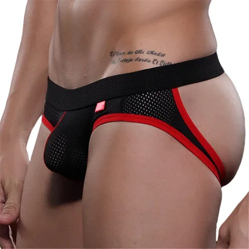 Miniatura 3 de ANUN Tanga sexy de tiro bajo para hombre, bikini con tanga