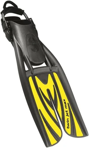 Miniatura 2 de ScubaPro Twin Jet Max - Aletas de buceo, color negro/azul, talla L (9-12)