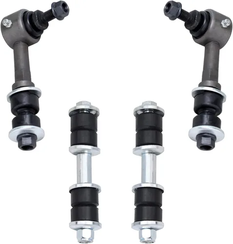 Miniatura 55 de Detroit Axle - 4 barras estabilizadoras AWD para Chrysler 300 2005-2019 Dodge Charger 2005-2008 2005-2008 Magnum Stabilizer Enlaces de extremo