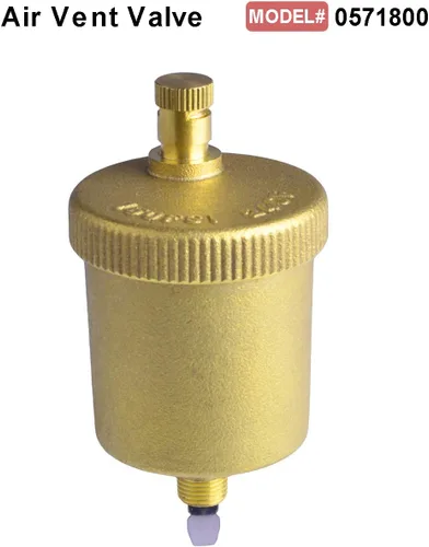 Miniatura 5 de Válvula de Ventilación Automática de Aire Hydro Master 1/8 Pulgada de Latón