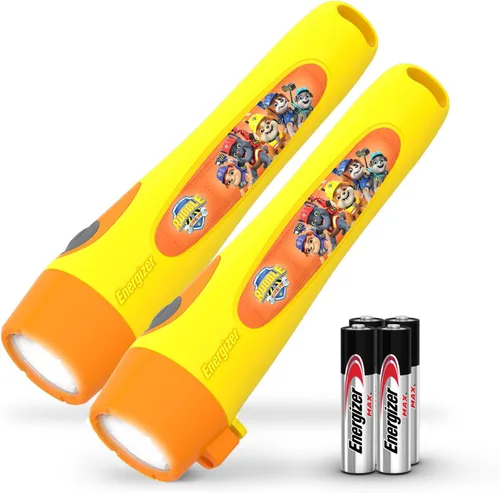 Miniatura 13 de Energizer PAW Patrol - Paquete combinado de linterna LED y linterna de mano para niños, grandes linternas LED ligeras para niños, baterías incluidas