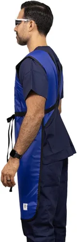 Miniatura 3 de Delantal Economy Frontal - Tie Front - 0.5mmPb LE - Protección contra la radiación ligera para rayos X, resonancia magnética, tomografía