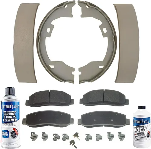 Miniatura 82 de Detroit Axle - Pinza de disco del lado del acompañante + pastillas de freno de cerámica de repuesto para Lexus HS250H Toyota RAV4 Prius V Scion xB