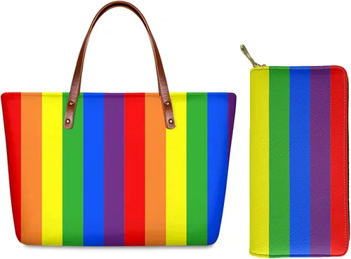 Coloranimal Lindo animal para mujer bolso de mano con asa superior bolso de mano grande cruzado bolso largo cartera de regalo