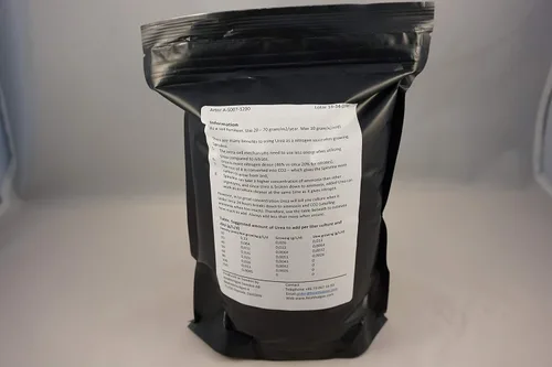 Miniatura 3 de Fertilizante UREA, 42.33 oz (grado sueco) para jardinería y cultivo de espirulina, fertilizante nitrogenado más denso de (42.33 oz)